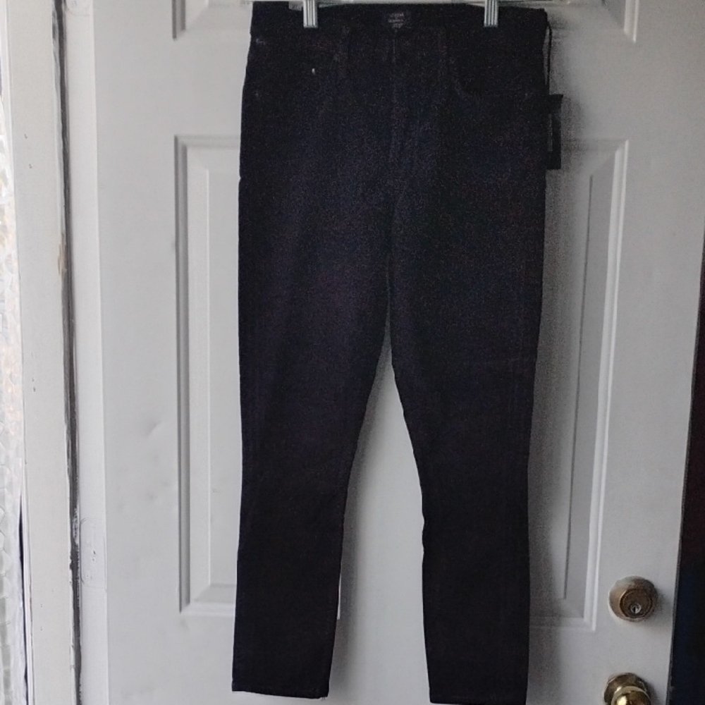 New CITIZENS OF HUMANITY Dark Purple Blackberry Cordoroy Pant Bottoms